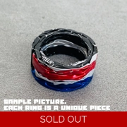 Ring made from a Pepsi® can