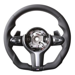 Flat-Bottom Steering Wheel