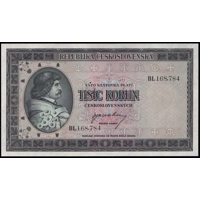 Czechoslovakia 1000 Korun 1945 Sp..