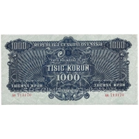 Czechoslovakia 1000 Korun 1944 Sp..