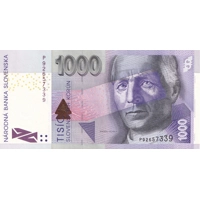 Slovakia 1000 Korun 2007 UNC