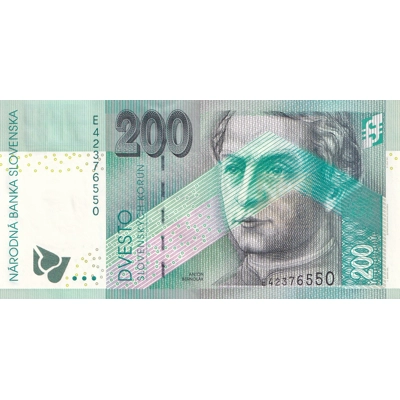 Slovakia 200 Korun 2002 UNC