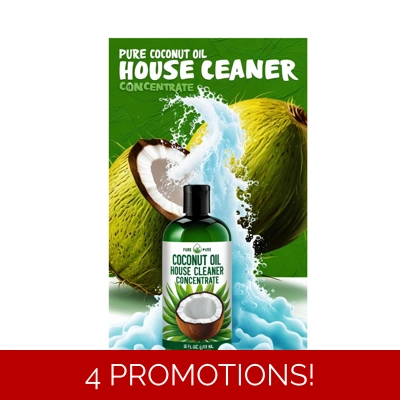 Coconut Oil or Olive Oil Concentrated Multipurpose Cleaner Coconut Oil or Olive Oil Concentrated Multipurpose Cleaner