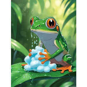Jungle Foaming Frog Hand Wash