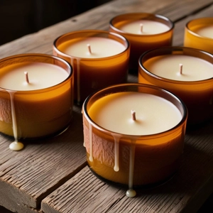 4 Ounce Hand Poured Soy Wax Candles