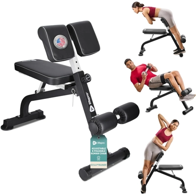 Lifepro Roman Chair Hyperextension Bench
