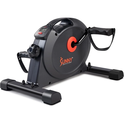 Sunny Health & Fitness Smart Mini Pedal Exerciser, Under D..