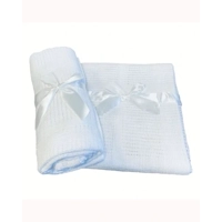 100% Cotton Baby Cellular Blanket..