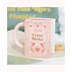 I Love Books Pink Book Shaped Mug