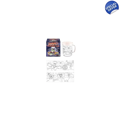 Halloween Spooky Colouring Mug Halloween Spooky Colouring Mug