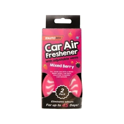 Adjustable Car Air Freshener - Mixed Berry (2) Adjustable Car Air Freshener - Mixed Berry (2)