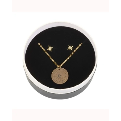Astrology Wheel Earring and Necklace Set Astrology Wheel Earring and Necklace Set