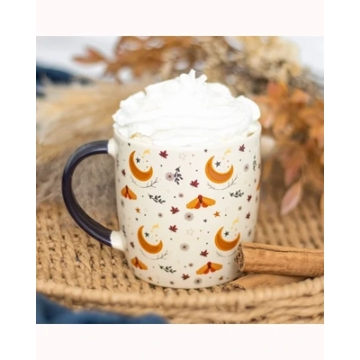 Autumn Magic Harvest Moon Print Mug
