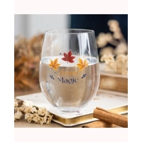 Autumn Magic Stemless Glass
