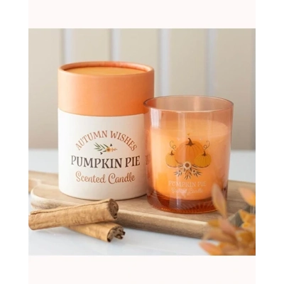 Autumn Wishes Pumpkin Pie Candle
