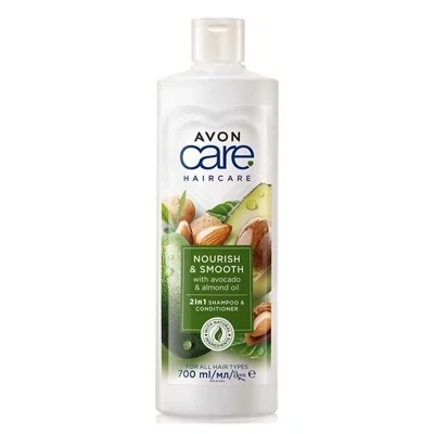 Avon Care Nourish & Smooth 2-in-1 Shampoo & Conditioner Avon Care Nourish & Smooth 2-in-1 Shampoo & Conditioner
