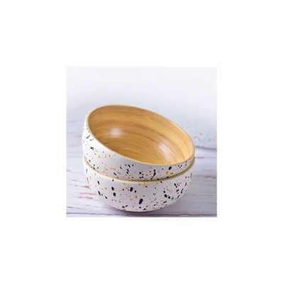 Bamboo Snack & Cereal Bowls (2) Bamboo Snack & Cereal Bowls (2)