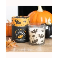 Bat Print Mulberry Candle