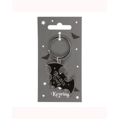 Bat Shit Crazy Keyring Bat Shit Crazy Keyring