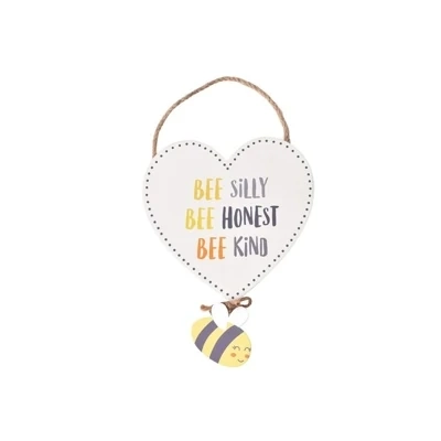 Bee Silly Honest Kind Plaque Bee Silly Honest Kind Plaque