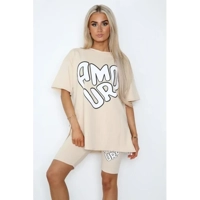 Amour Print Cycling Short & T-Shi..