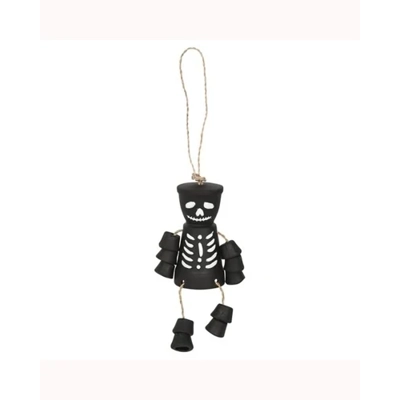 Black Skeleton Terracotta Pot Man Black Skeleton Terracotta Pot Man