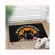 Black Welcome to Purr-adise Cat Doormat