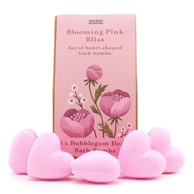 Blooming Pink Bliss Bath Heart Gift Set Blooming Pink Bliss Bath Heart Gift Set