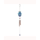 Blue Hamsa Hand Windchime