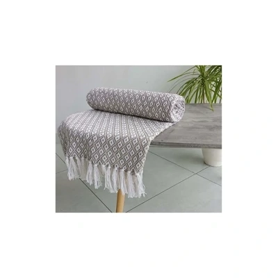 Boho Design Throw - Natural Boho Design Throw - Natural
