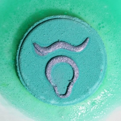 Box of 2 Zodiac Bath Fizzers with Horoscope - Taurus Box of 2 Zodiac Bath Fizzers with Horoscope - Taurus
