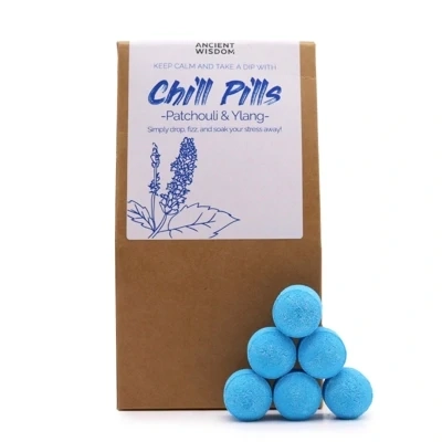 Chill Pills Gift Pack 350g - Ylang & Patchouli Chill Pills Gift Pack 350g - Ylang & Patchouli