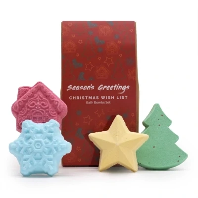 Christmas Wish List Christmas Bath Bomb Gift Pack Christmas Wish List Christmas Bath Bomb Gift Pack