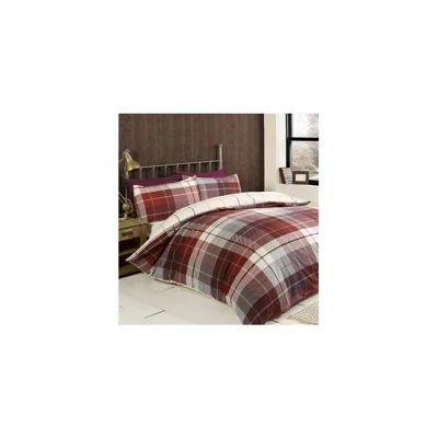 Classic Tartan Duvet Set - Red Classic Tartan Duvet Set - Red