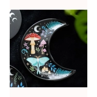 Crescent Moon Dark Forest Print T..
