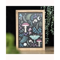 Dark Forest Framed Wall Art Print