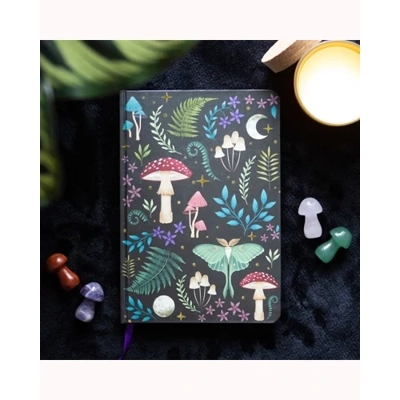 Dark Forest Print A5 Notebook
