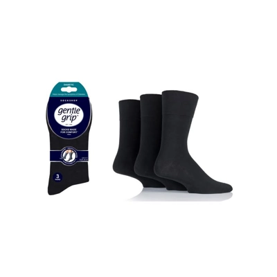 Diabetic Socks 3pk - Men Diabetic Socks 3pk - Men