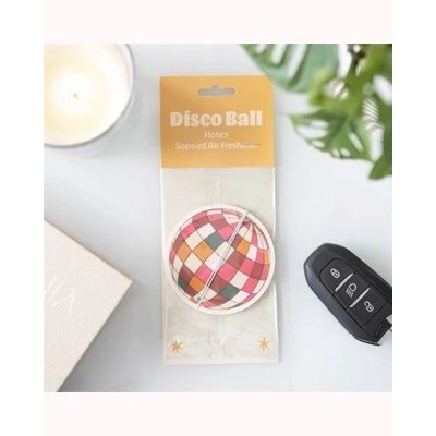 Disco Ball Honey Scented Air Freshener