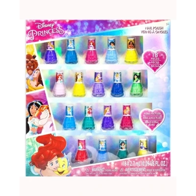 Disney Princess 18pcs Nail Polish Gift Set (18 x 3.5ml) Disney Princess 18pcs Nail Polish Gift Set (18 x 3.5ml)