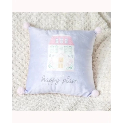 35cm Square This Is Our Happy Place Cushion