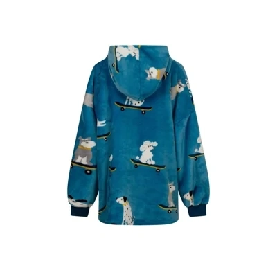 Oversized Blanket Hoodie - Skater Dogs Oversized Blanket Hoodie - Skater Dogs