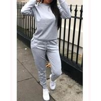 Plain loungewear set.