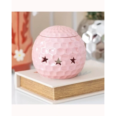 Pink Disco Ball Oil Burner