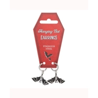 Hanging Bat Earrings