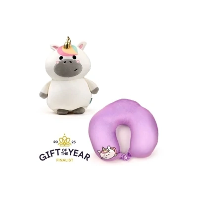 2 in 1 Travel Pillow & Plush Toy - Unicorn 2 in 1 Travel Pillow & Plush Toy - Unicorn