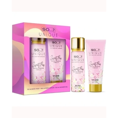 So…? Unique Sweet Pea Deluxe Duo Gift Set So…? Unique Sweet Pea Deluxe Duo Gift Set