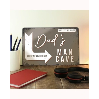 Personalised Man Cave Metal Sign Personalised Man Cave Metal Sign