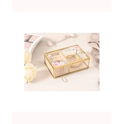 Classic Glass Jewellery Box Classic Glass Jewellery Box