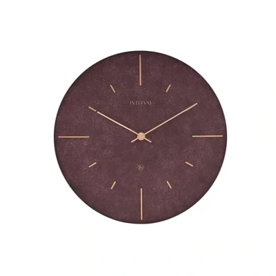 Amethyst & Gold Wall Clock Amethyst & Gold Wall Clock